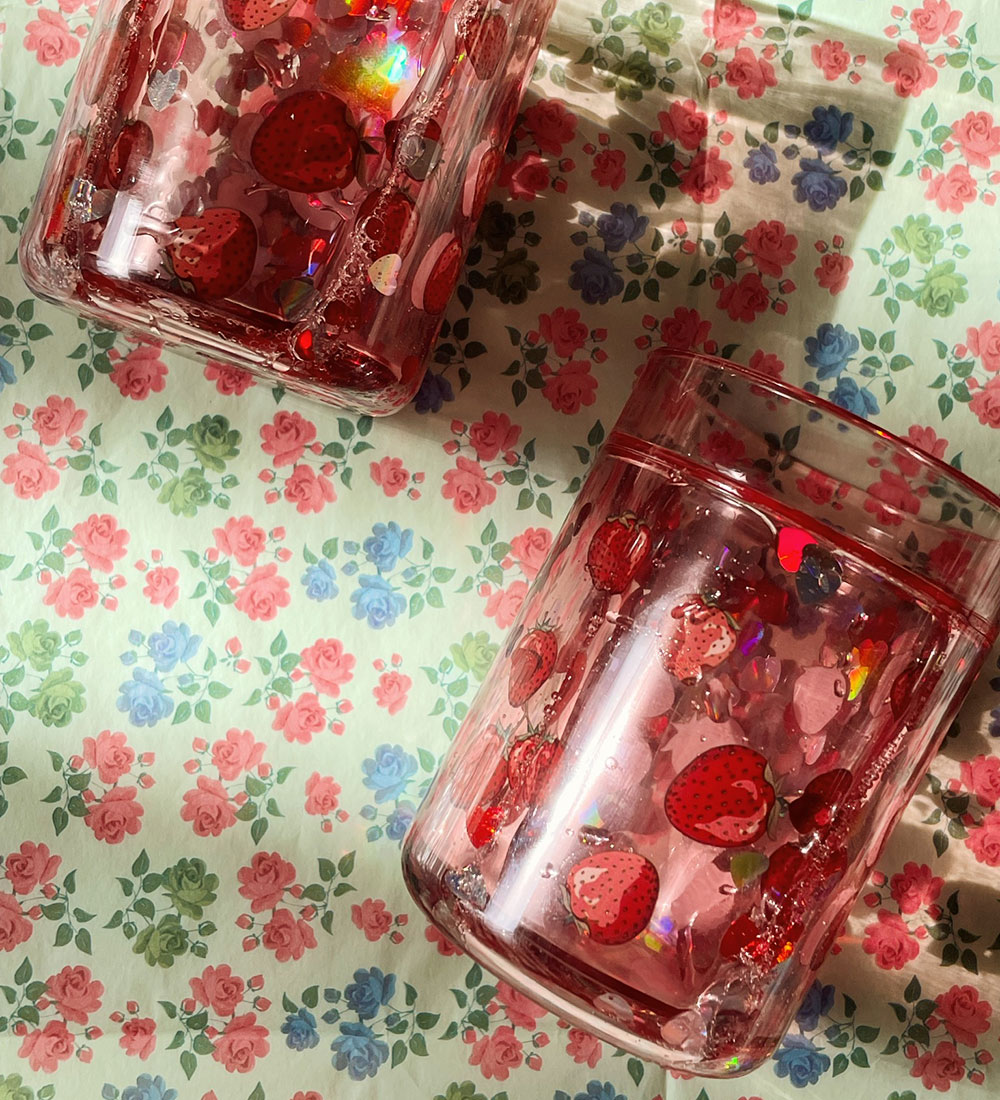 Konges Sløjd Gljásteinsbollar - 2 Pakki - Fragola