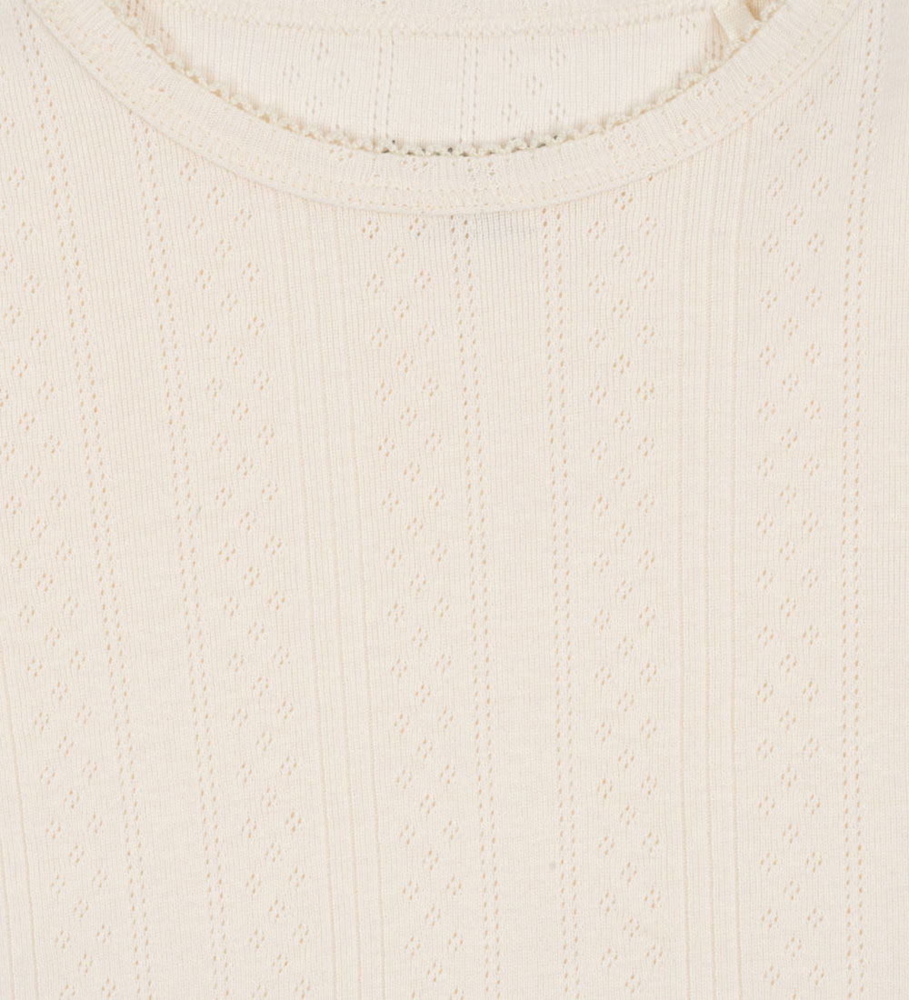 Konges Sløjd Blouse - Minna - Antique White w. Pointelle