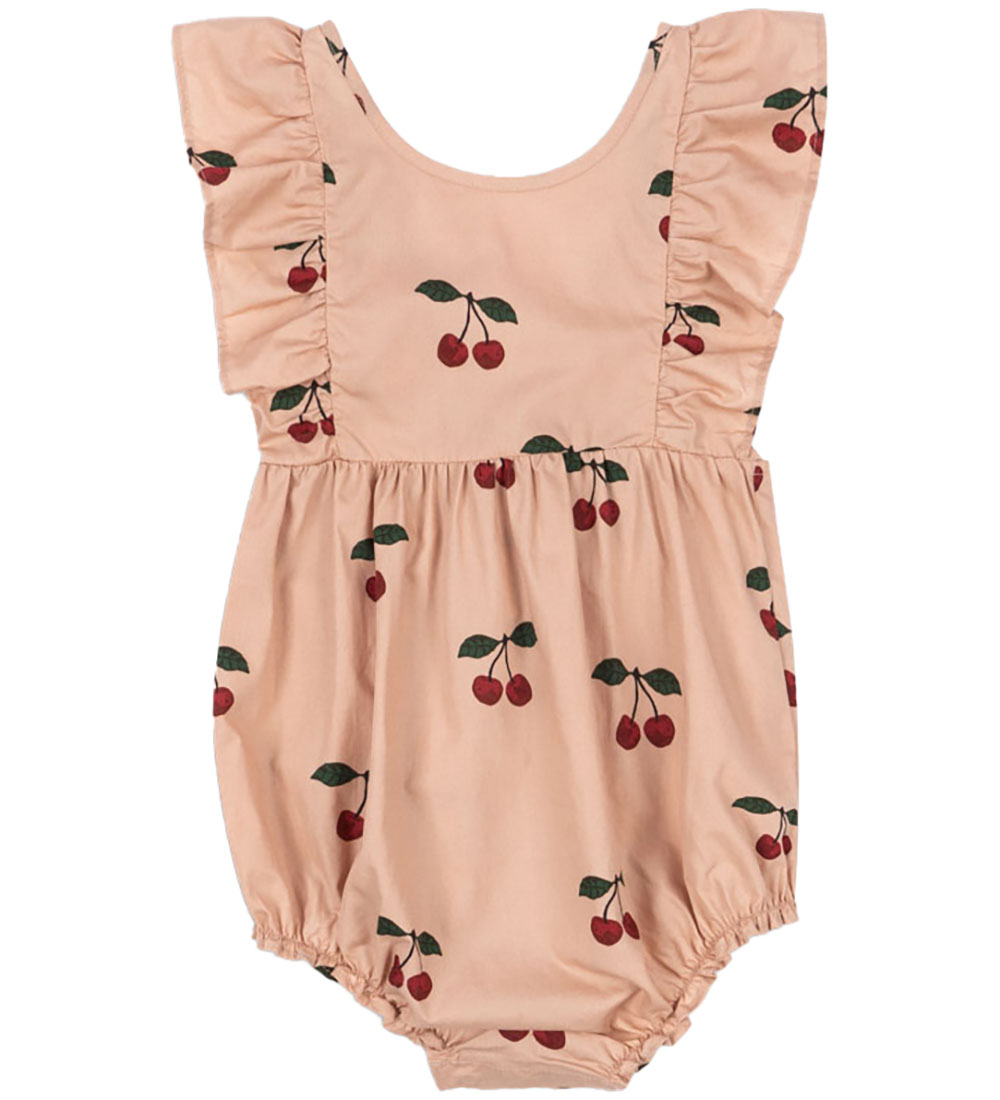 Konges Sløjd Summer Romper - Verbena - Ma Grande Cerise Blush