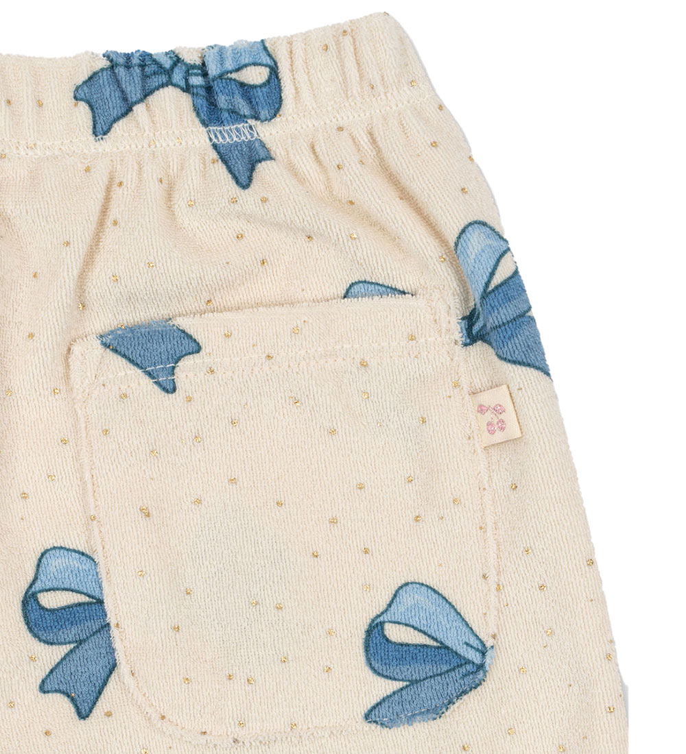 Konges Sløjd Trousers - Itty - Terry - Bowie Blue Gold