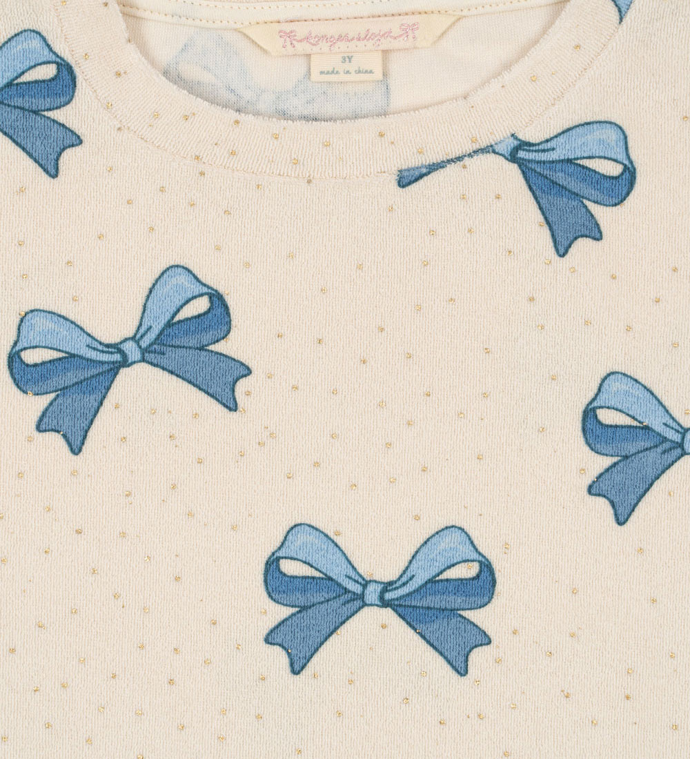 Konges Sløjd Bluse - Itty - Frottee - Bowie Blue Gold