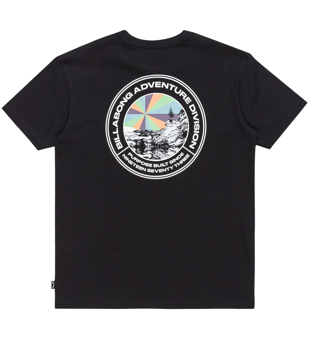 T-Shirt Billabong - Rocheuses - Noir