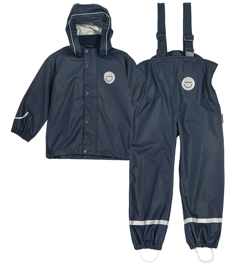 Viking Regenkleidung m. Träger - Jolly - Navy