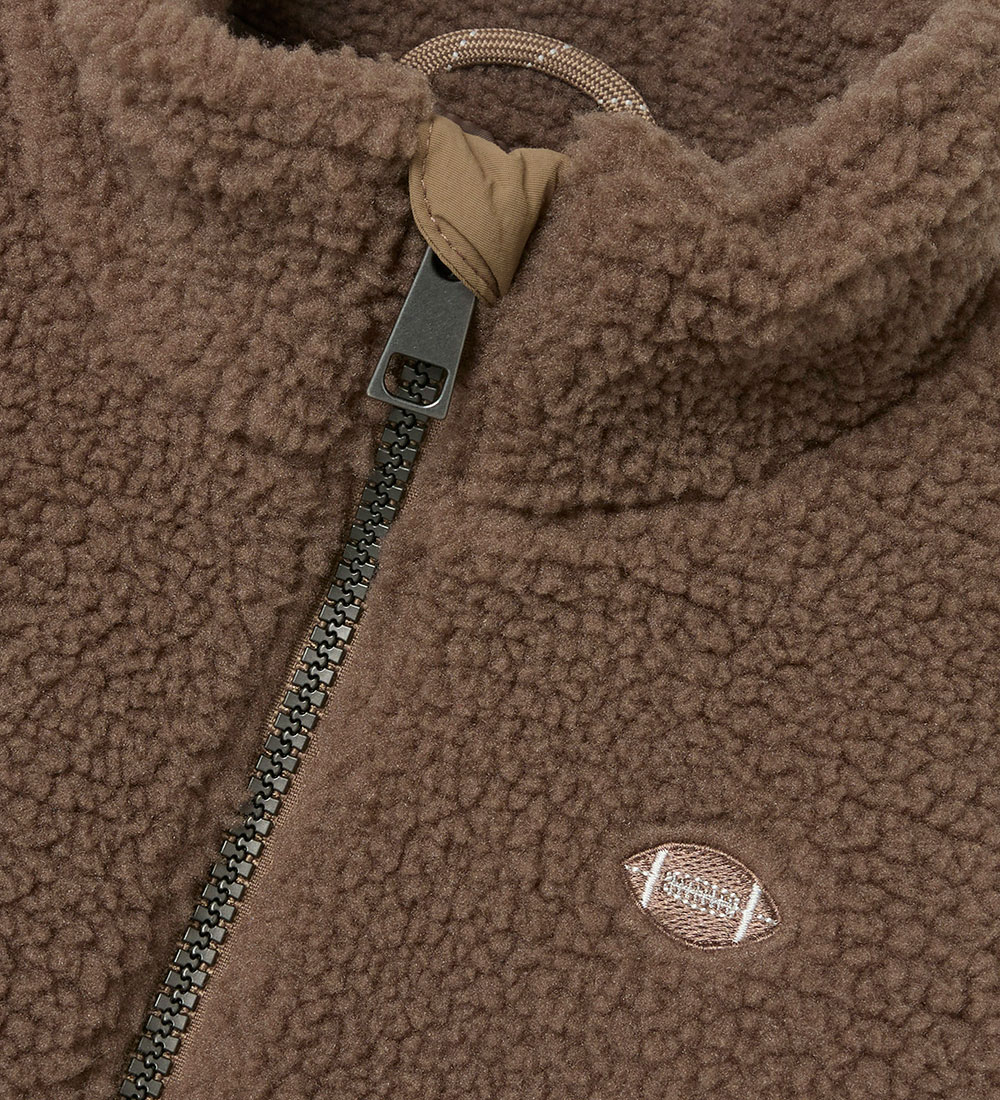 Name It Fleecejacke - NmmMonico - Teddy - Mountain Trail