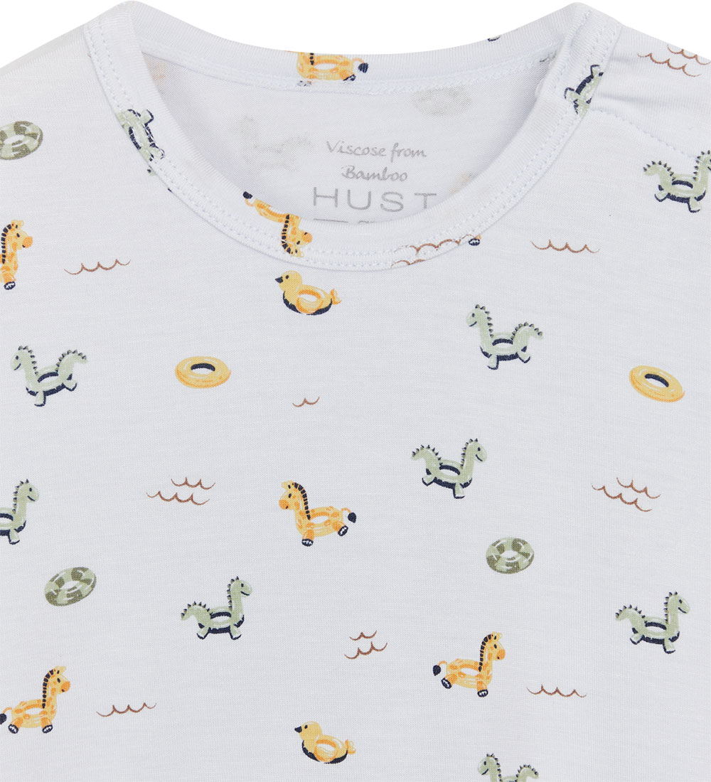 Hust and Claire Summer Romper - Bamboo - Milu - Water