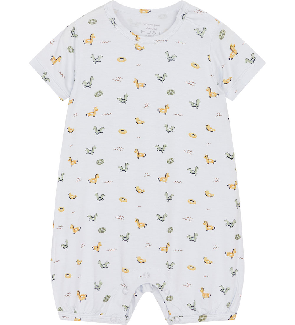 Hust and Claire Summer Romper - Bamboo - Milu - Water