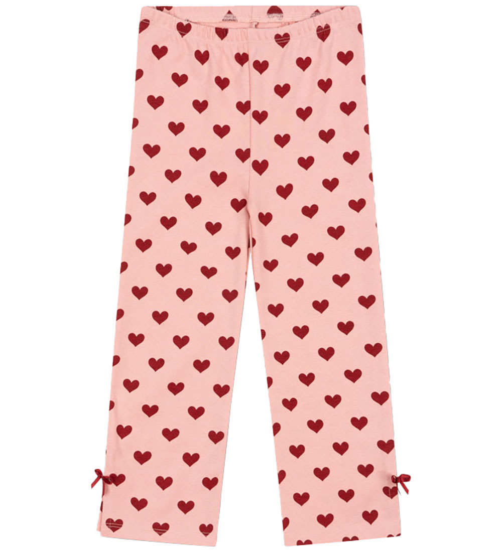 Konges Sløjd Hosen - Drei Schlitze - Liebe Rouge m. Herzen