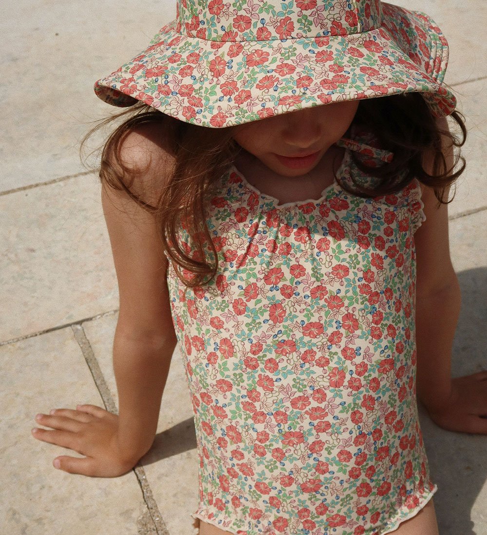 Konges Sløjd Swimsuit - Colette - Kaluka w. Floral print