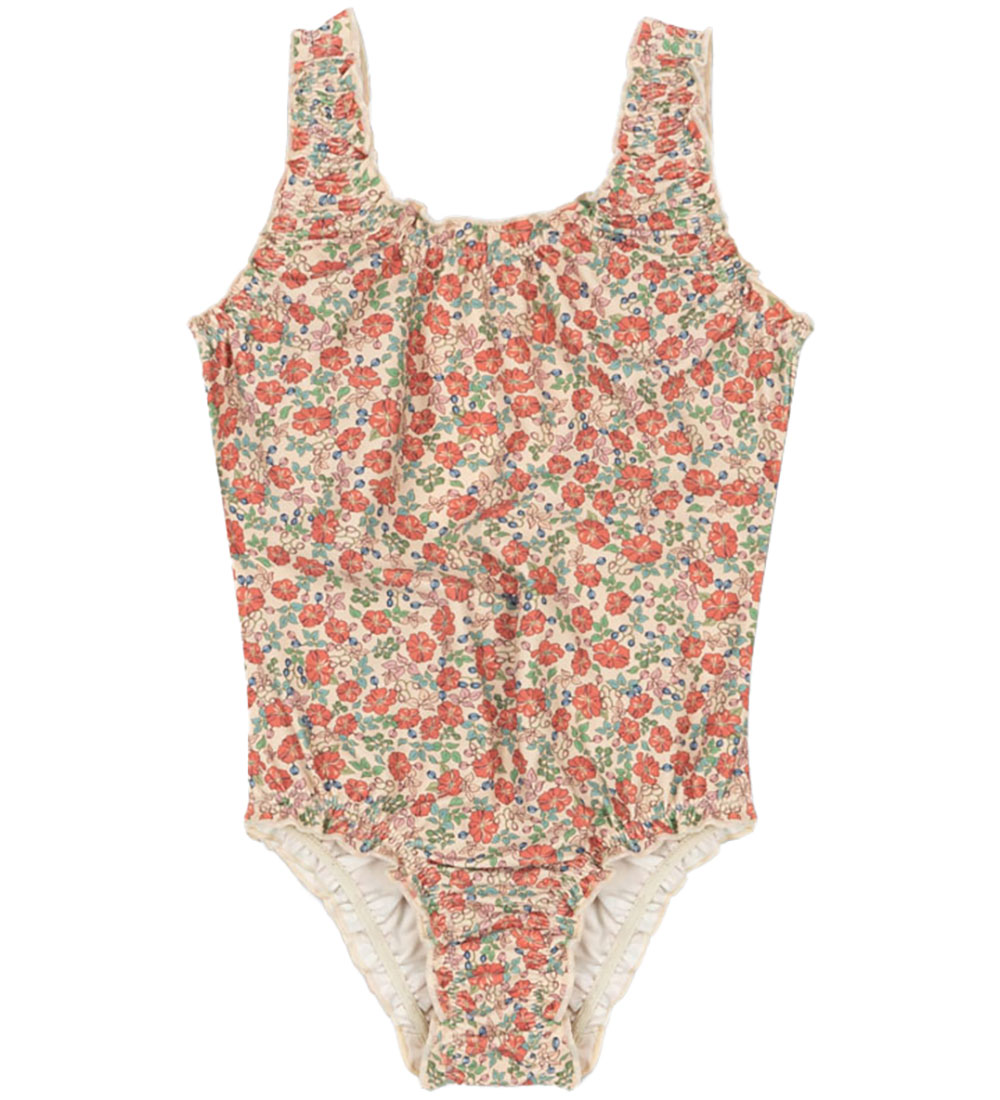 Konges Sløjd Swimsuit - Colette - Kaluka w. Floral print
