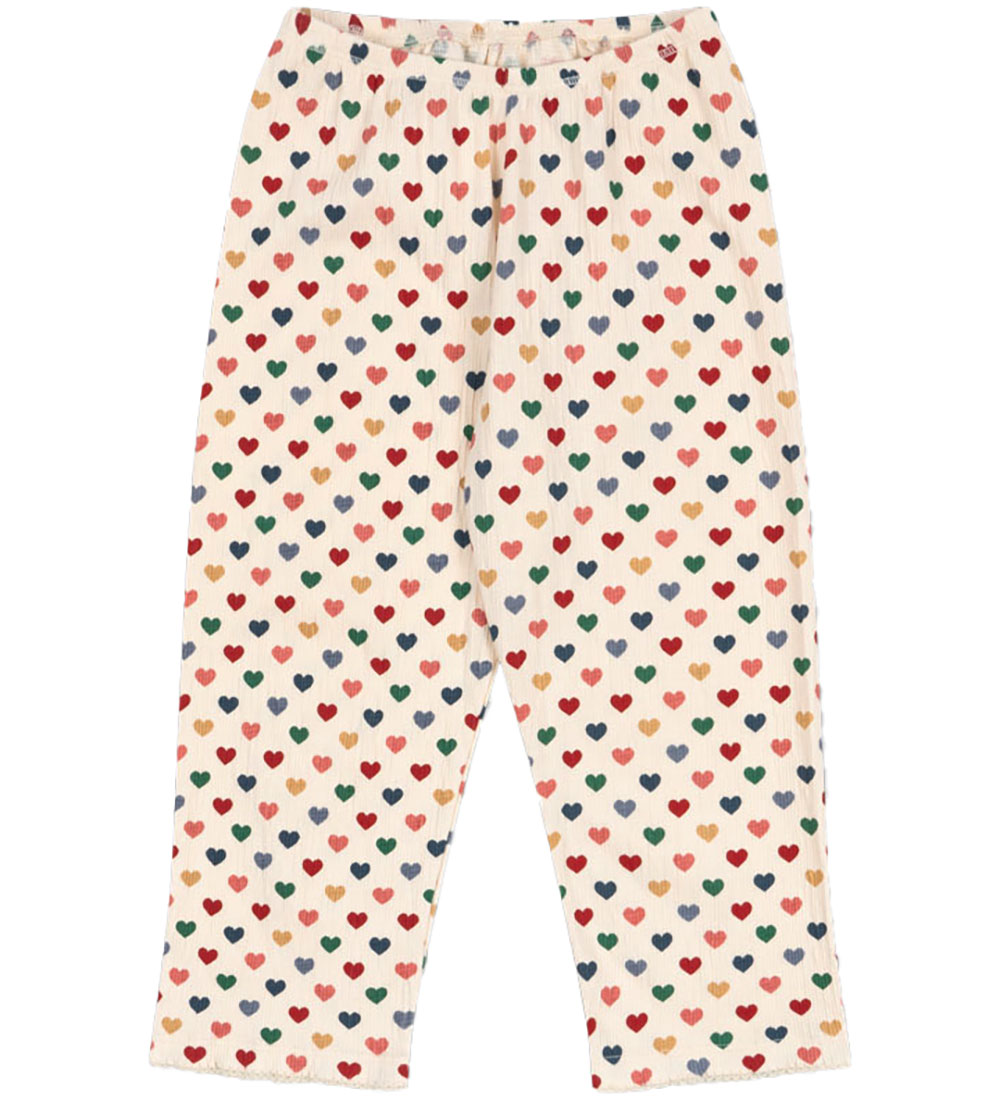 Konges Sløjd Trousers - Chleo - Coeur Coloré w. Hearts
