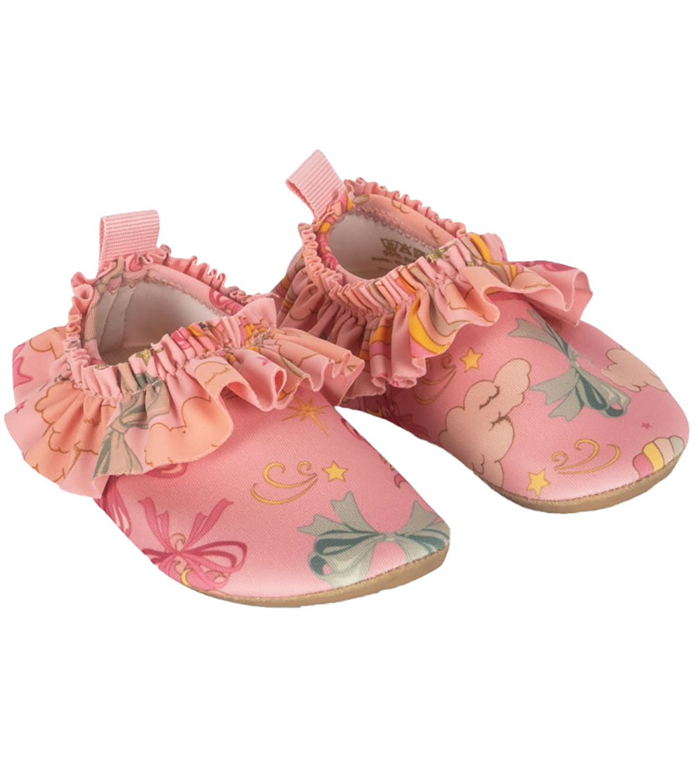 Konges Sløjd Beach Shoes - Manuca - Rainbow Bow