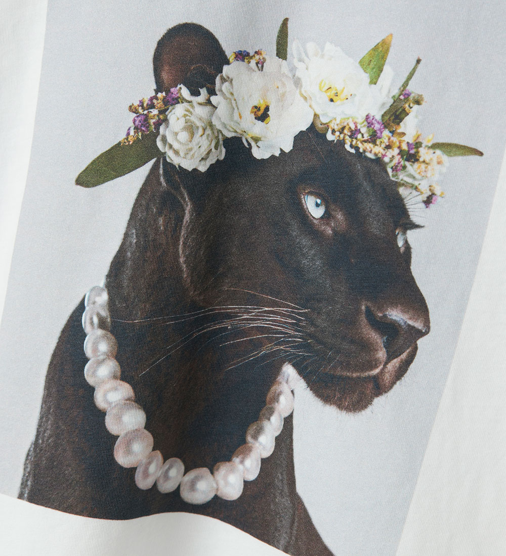 Name It T-shirt - NkfVotea - Bright White/Panther