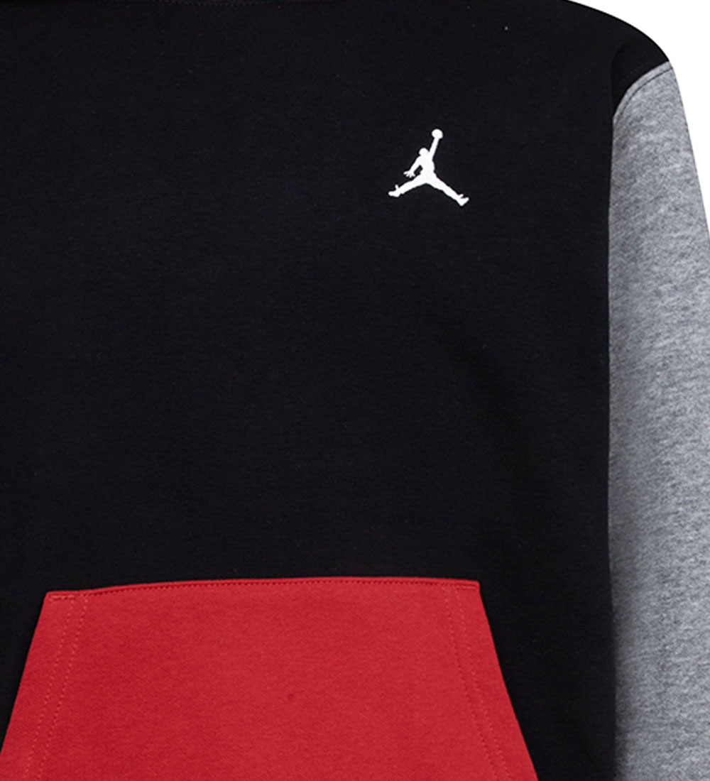 Sweat à Capuche Jordan - Noir/Rouge