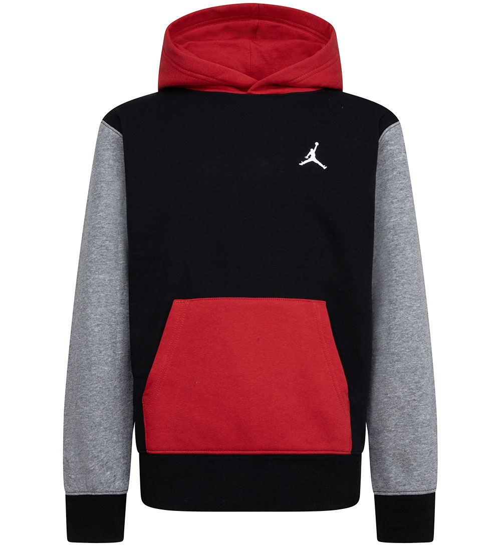 Sweat à Capuche Jordan - Noir/Rouge