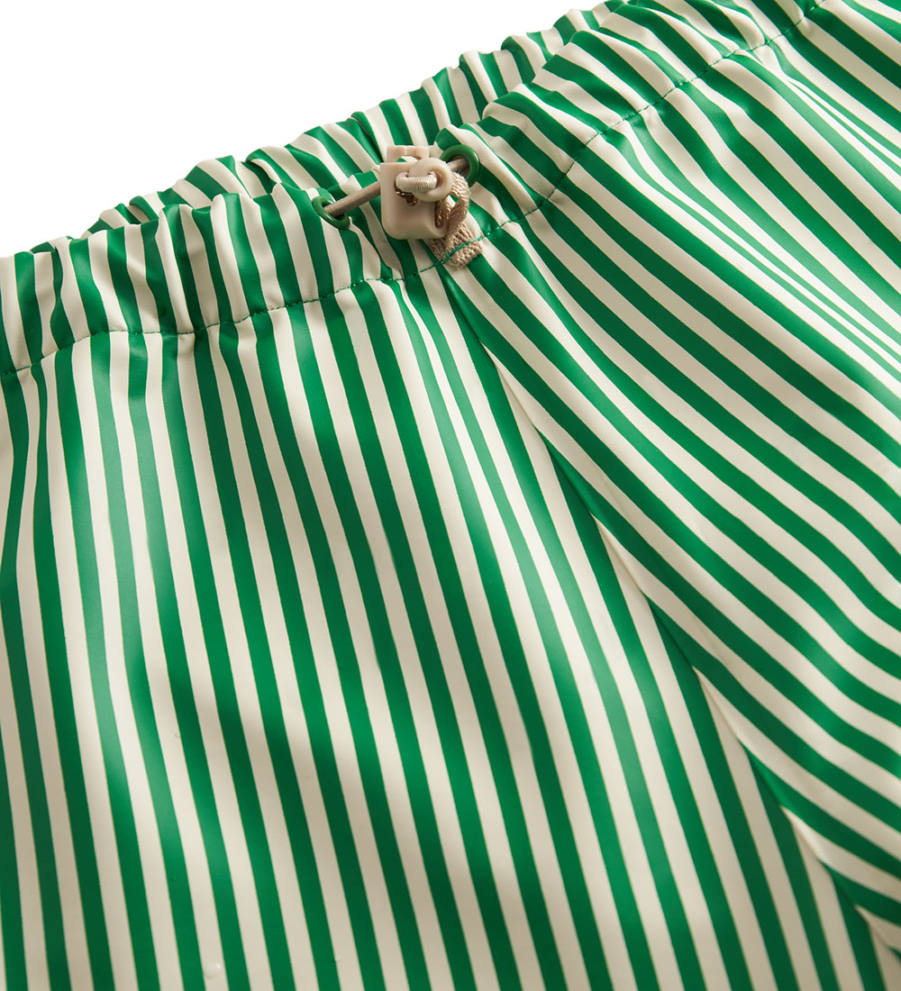MarMar Regenhose - PU - Olaf - Green Streifen