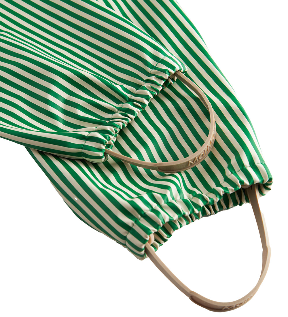 MarMar Regenhose - PU - Olaf - Green Streifen