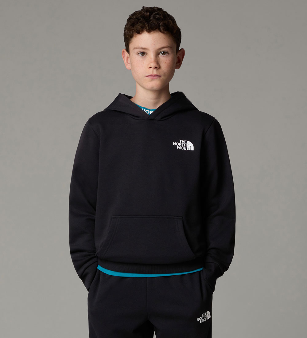 Sweat à Capuche The North Face - Dôme simple - Noir av. Logo