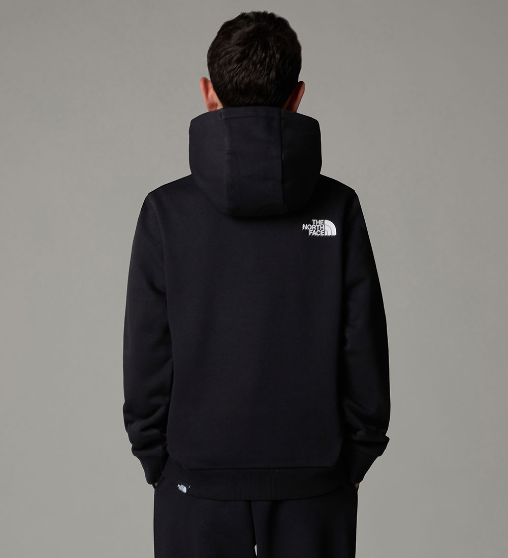 Sweat à Capuche The North Face - Dôme simple - Noir av. Logo