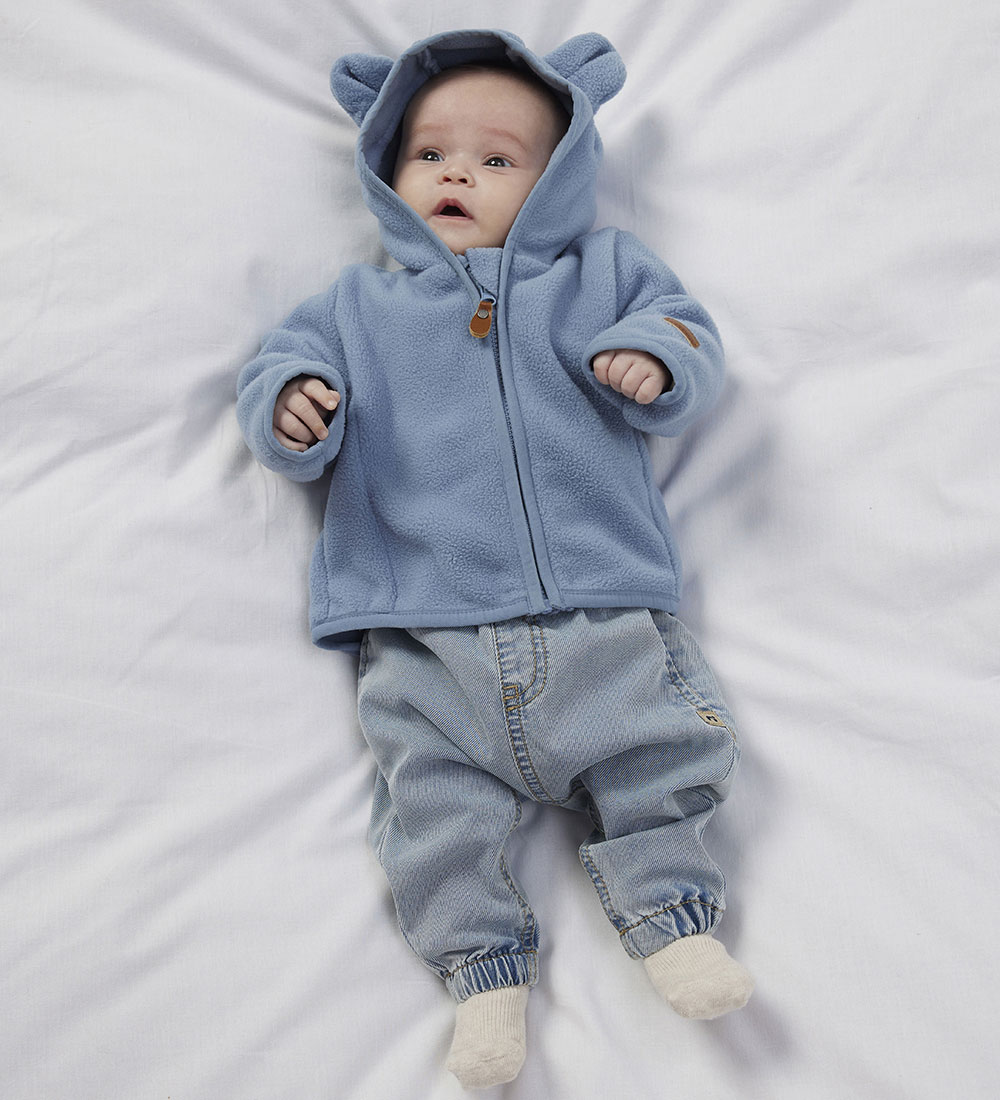 Name It Fleece Jacket - NbnMeeko - Infinity w. Ears