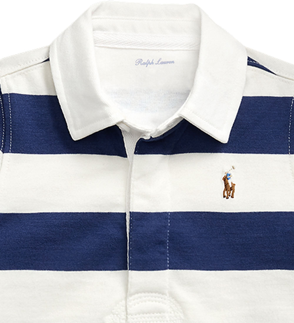 Polo Ralph Lauren Summer Romper - Rugby - Navy/White