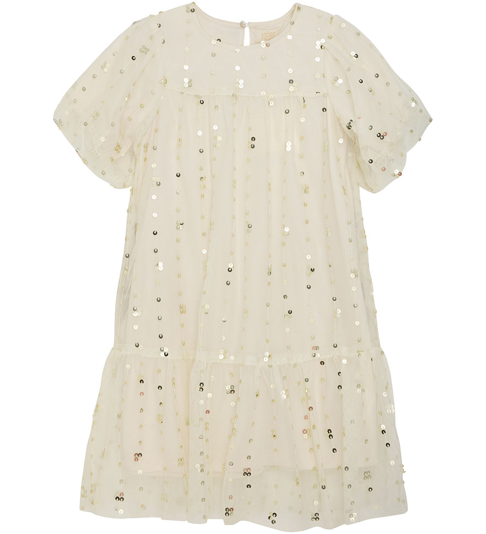 Creamie Dress - Tulle - Sequins - Buttercream