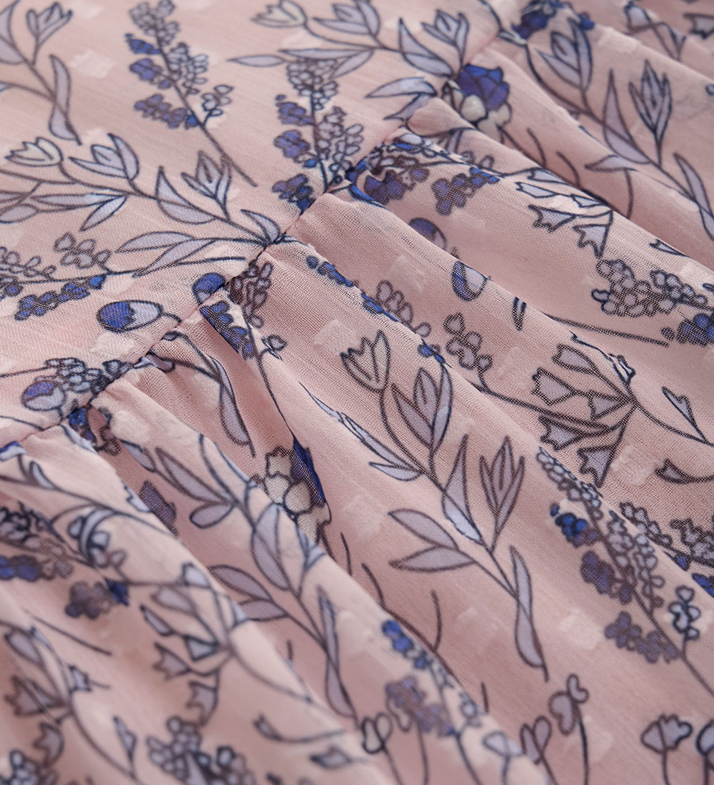 Creamie Dress - Flower Dobby - Lotus