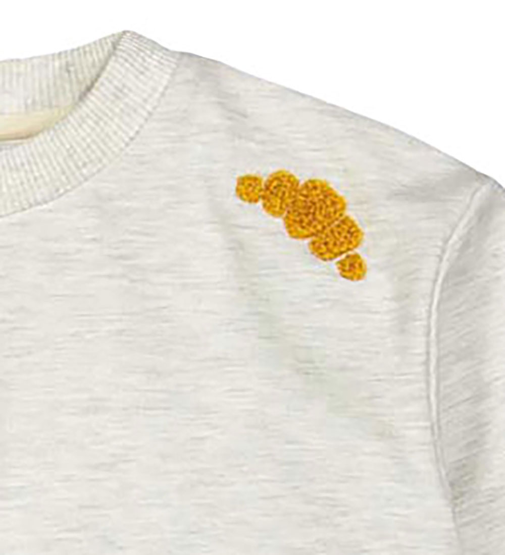 VACVAC Sweatshirt - Versailles - Grijs Gevlekt m. Print