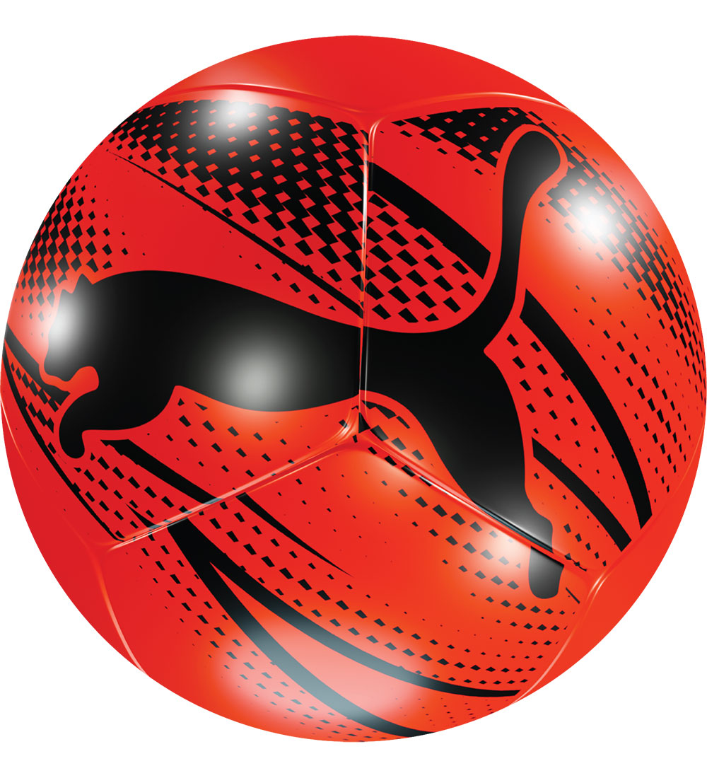 Puma Mini Football - Attacanto Graphic - Neon Orange w. Logo