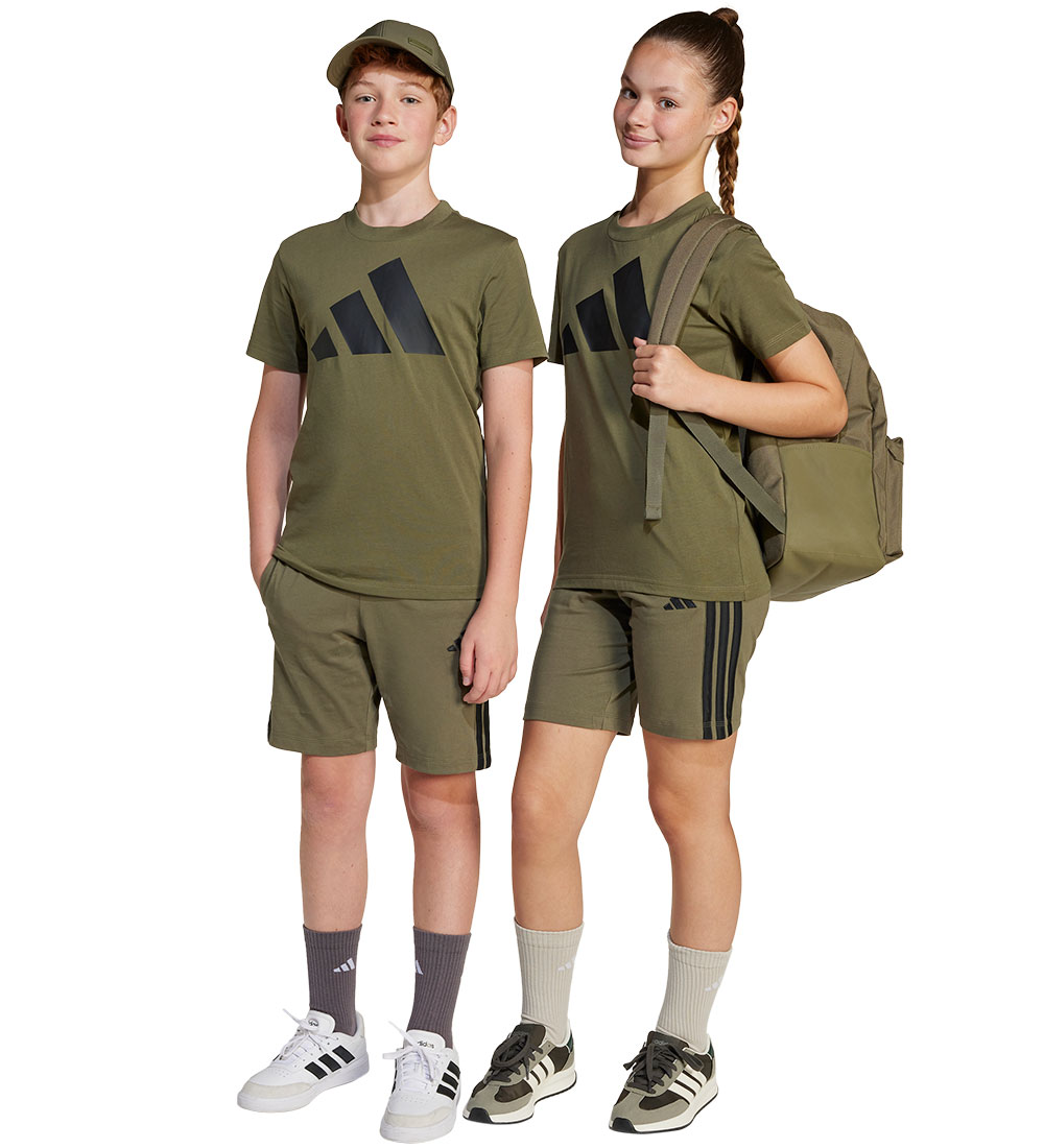 adidas PerformanceShorts - J 3S KN SH 210 - Olistr/Black