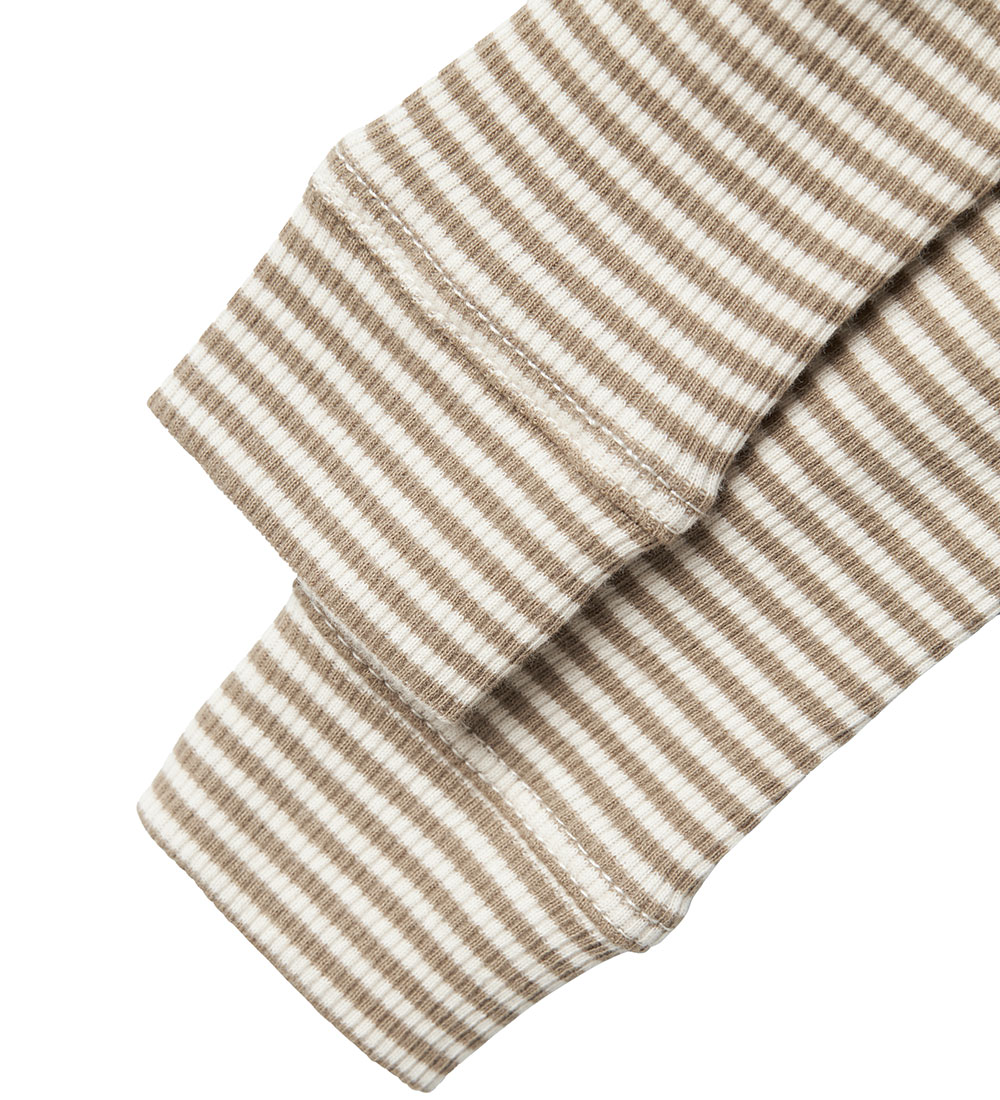 Name It Byxor - Rib - NbnOsole - Summer Sand m. Ränder