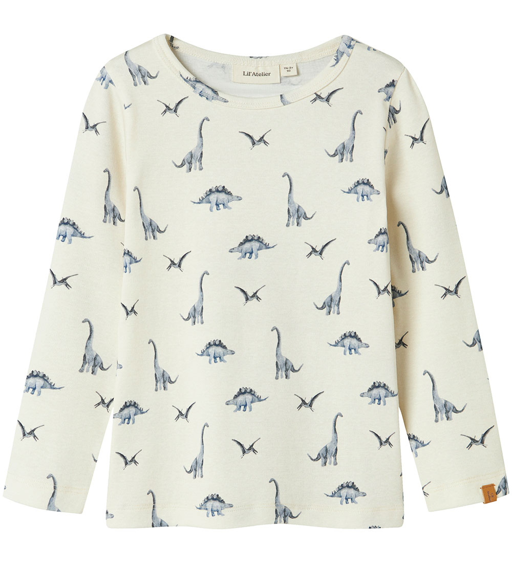 Little Atelier Blouse - Turtledove/Dino