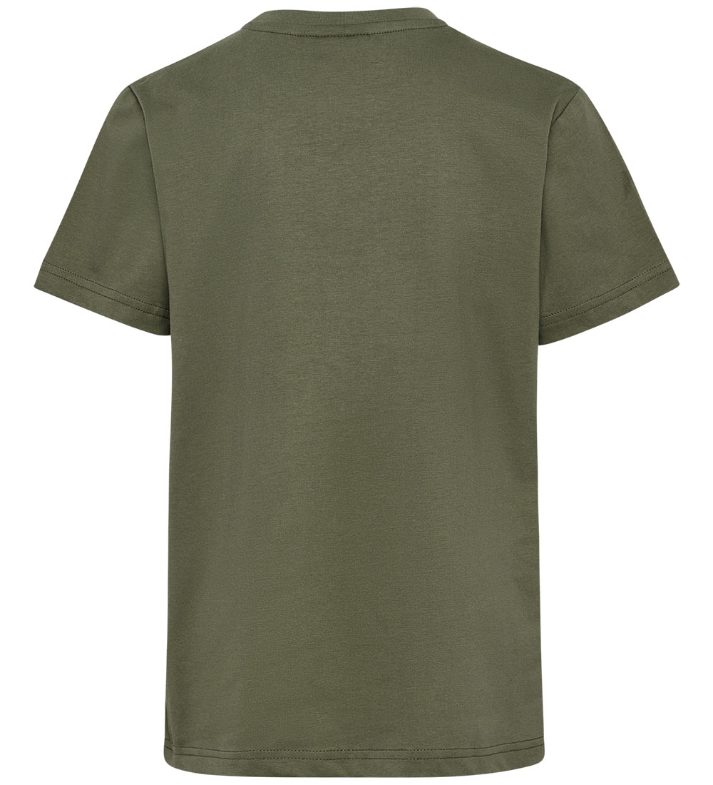 Hummel T-shirt - hmlTres - Olivine