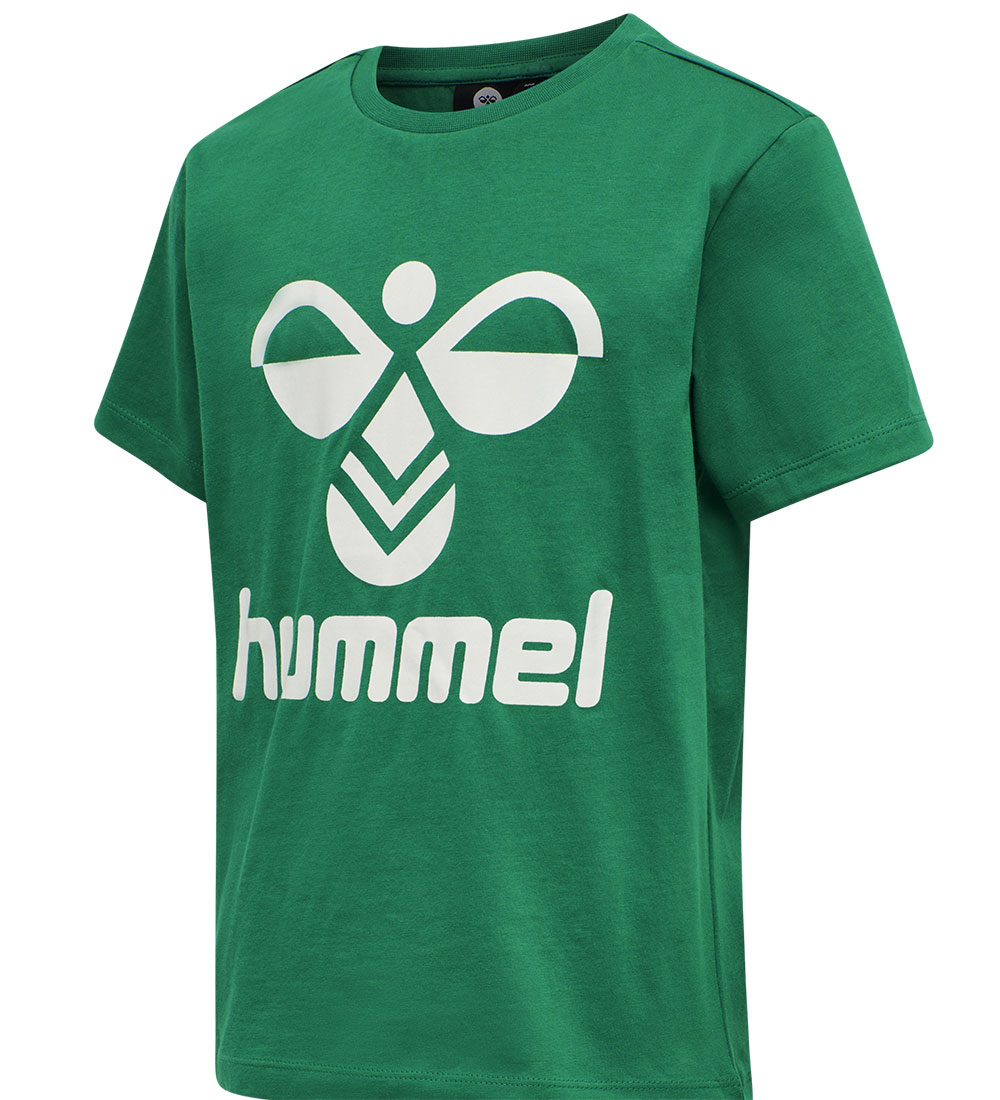 Hummel T-shirt - hmlTres - Pepper Green