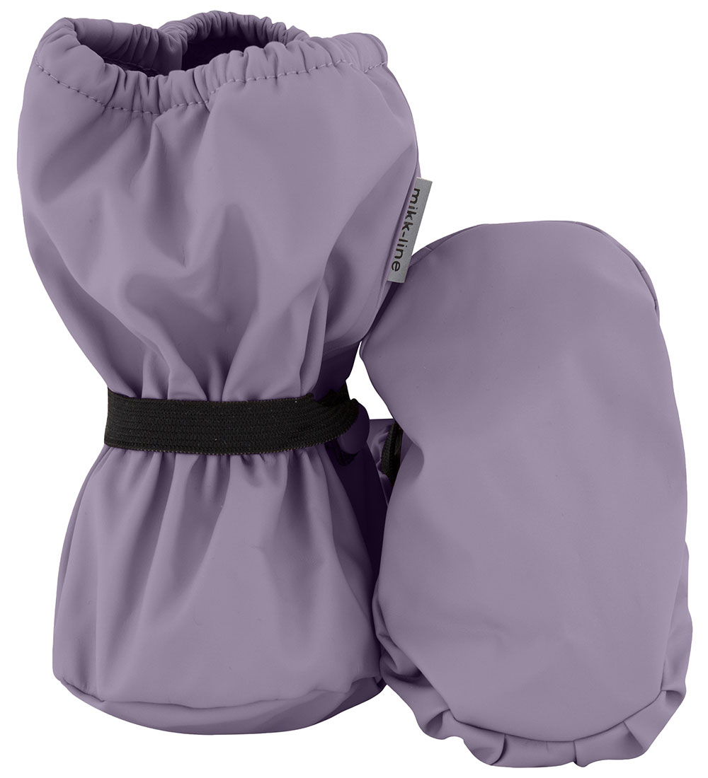 Mikk-Line Überschuhe m. Fleece - PU - Dämmerung