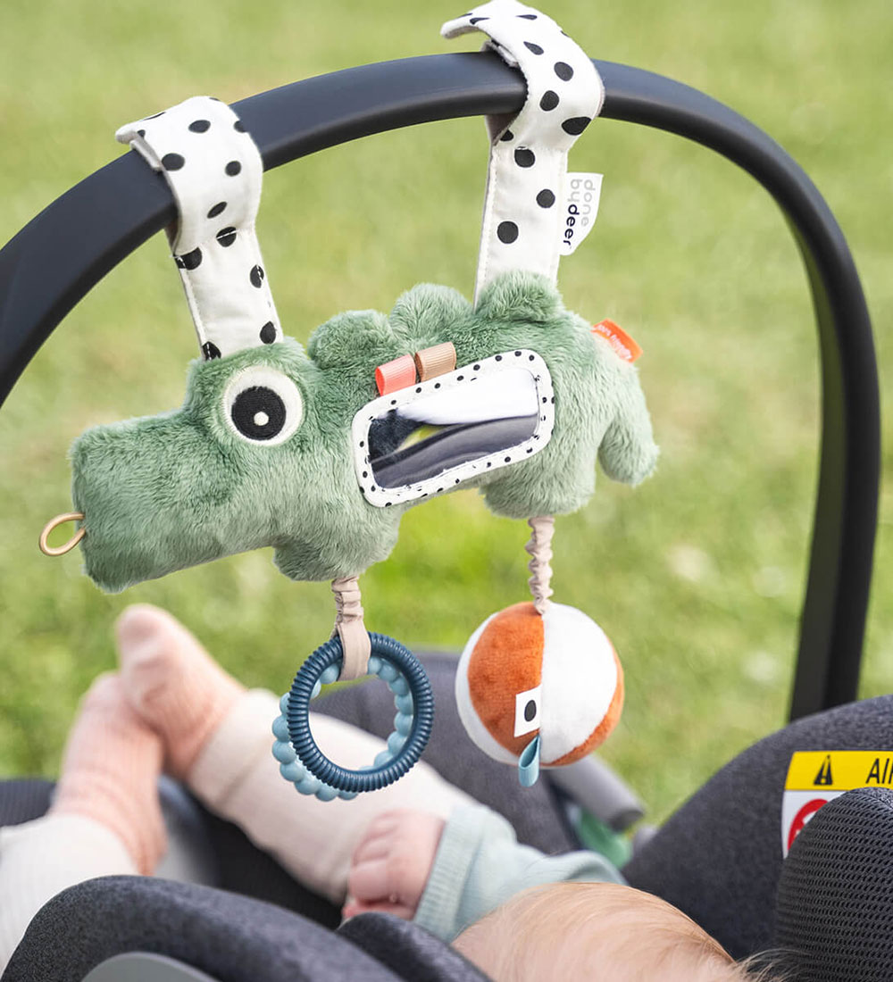 Done by Deer Activity Toy - Clip Toy - Croco - Green
