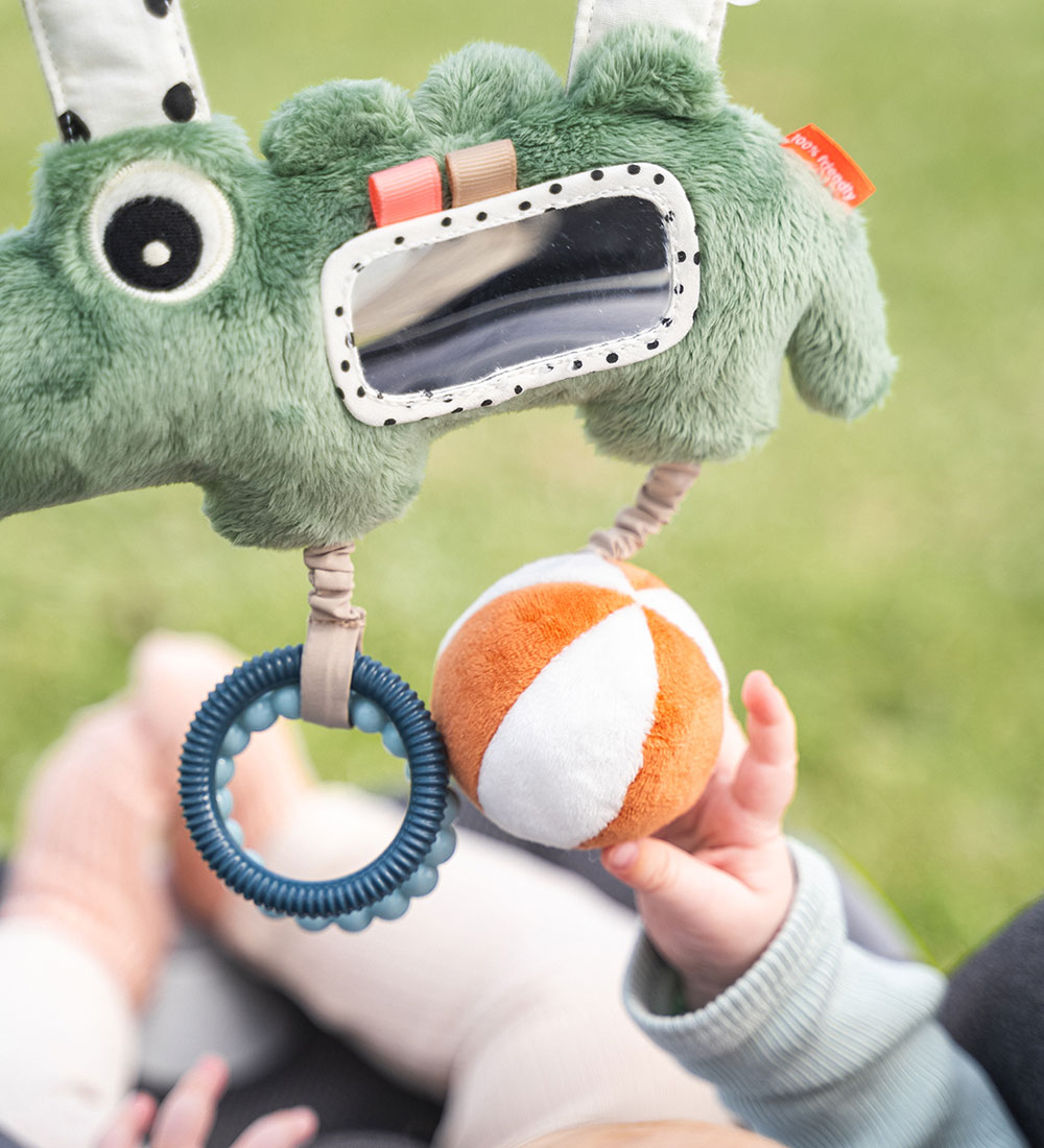 Done by Deer Activity Toy - Clip Toy - Croco - Green