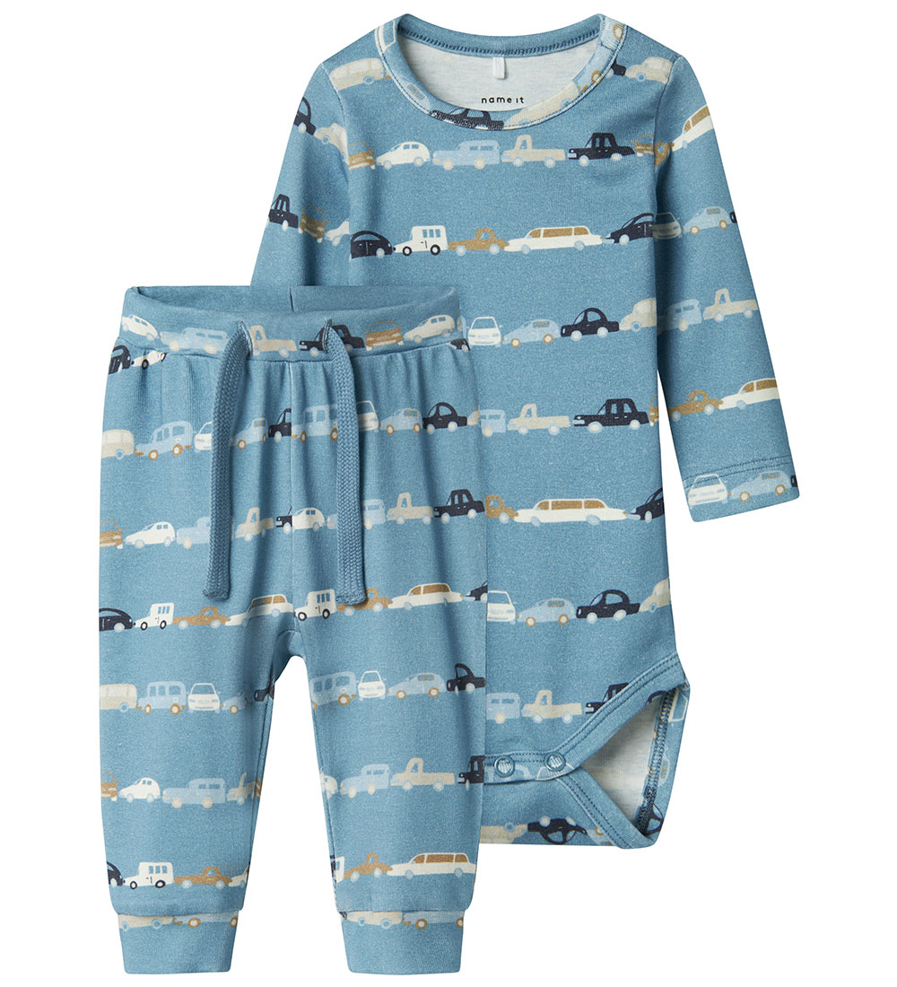 Name It Set - Trousers/Bodysuit L/æ - NbmDalman - Spring Lake