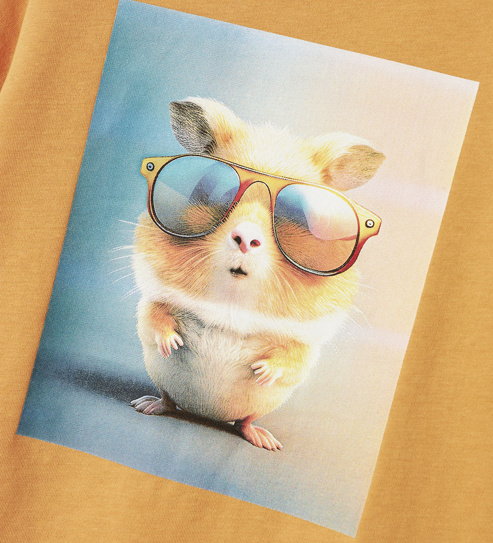 Name It T-shirt - NmmVoto - Gold Jord/Hamster