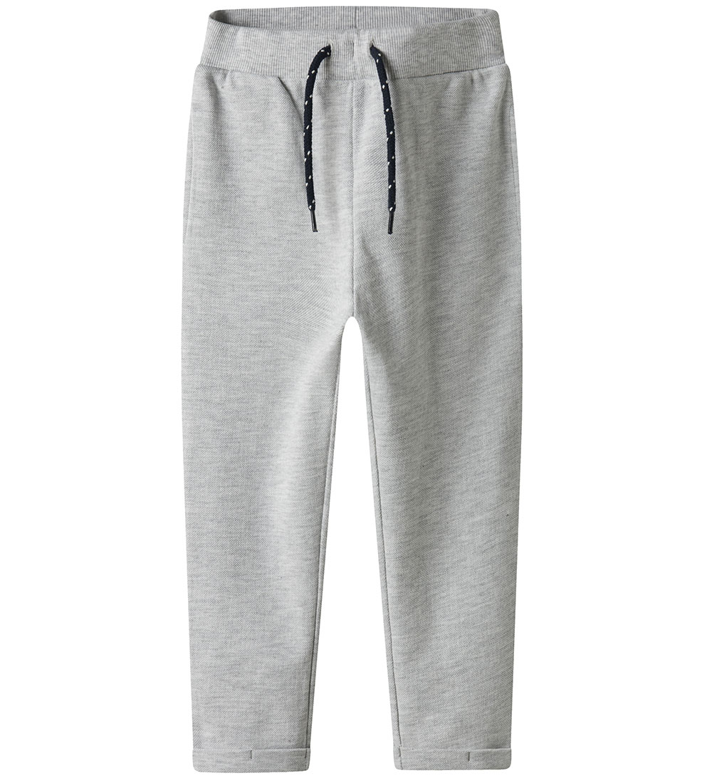 Name It Joggingbroek - NmmVasse - Lichtgrijs Gevlekt