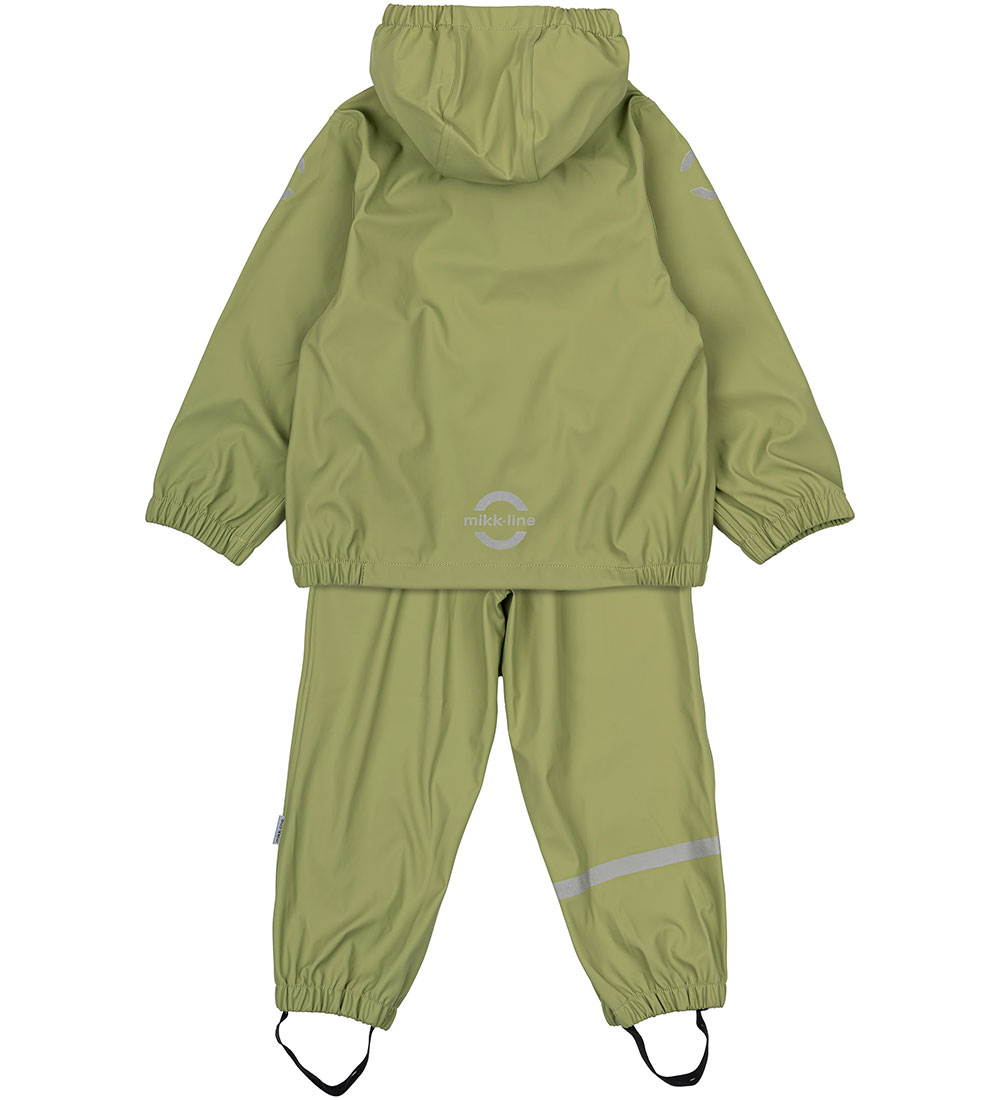 Mikk-Line Regenkleidung - PU - Recycelt - Sage