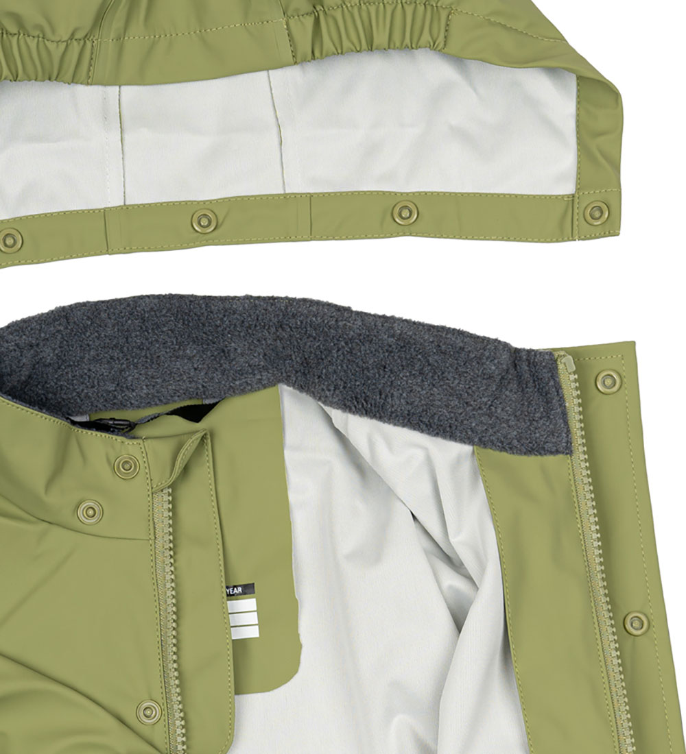 Mikk-Line Regenkleidung - PU - Recycelt - Sage