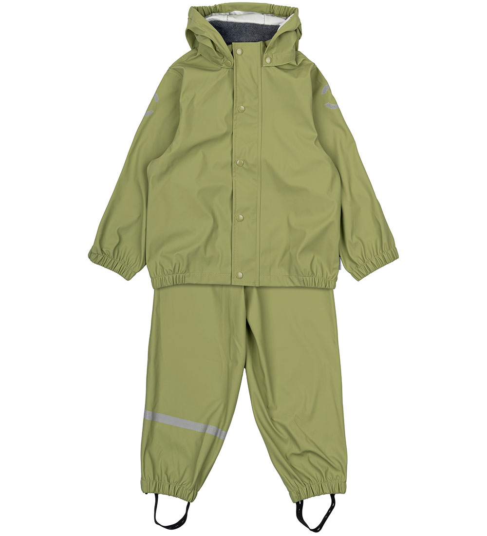 Mikk-Line Regenkleidung - PU - Recycelt - Sage