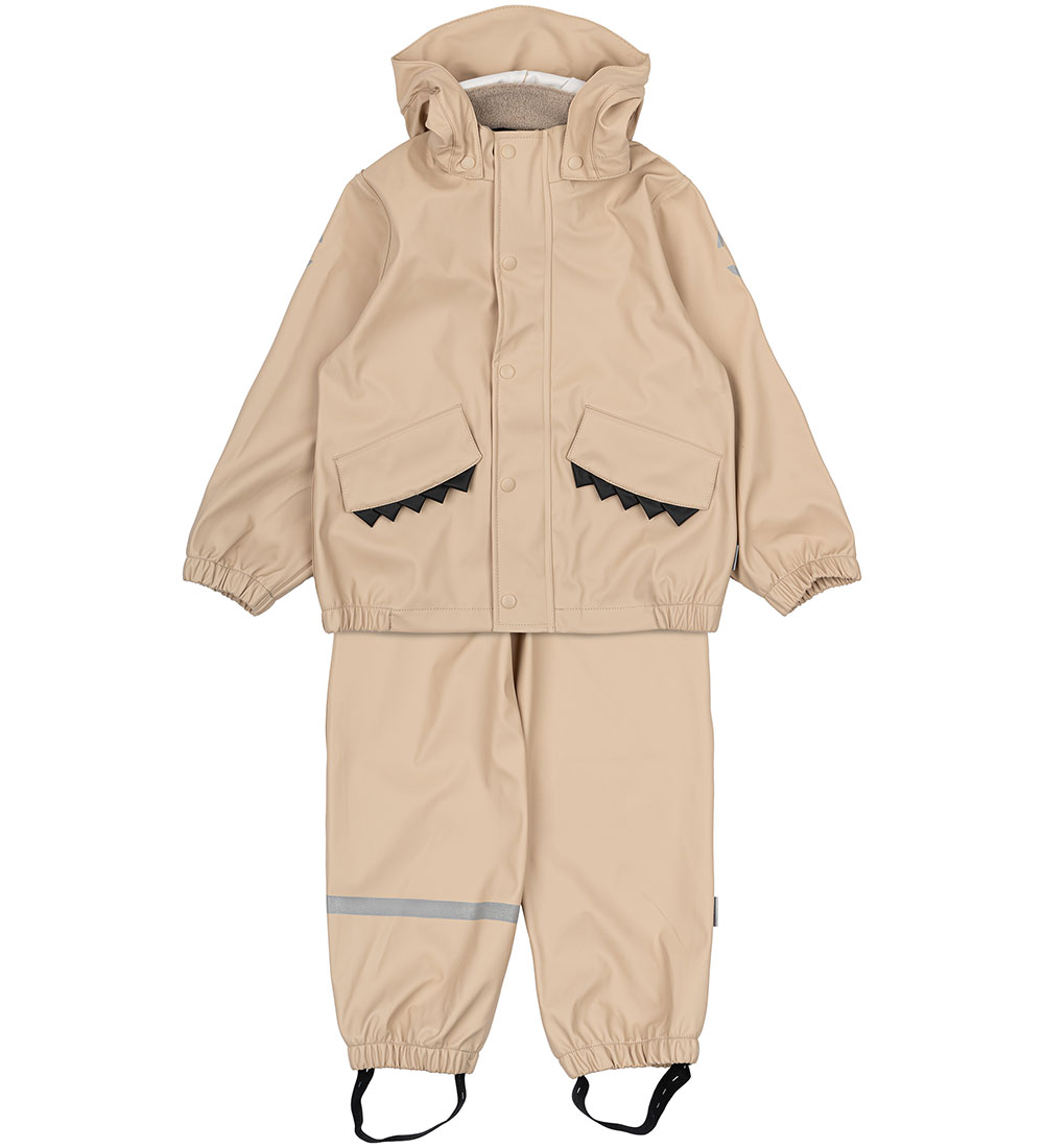 Mikk-Line Regenkleidung m. Träger - PU - Tier - Rehfell