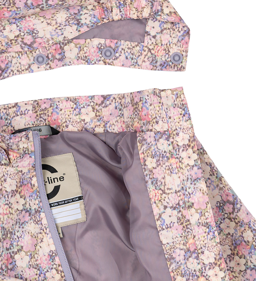 Mikk-Line Sommarjacka - Lavender Aura m. Blommor