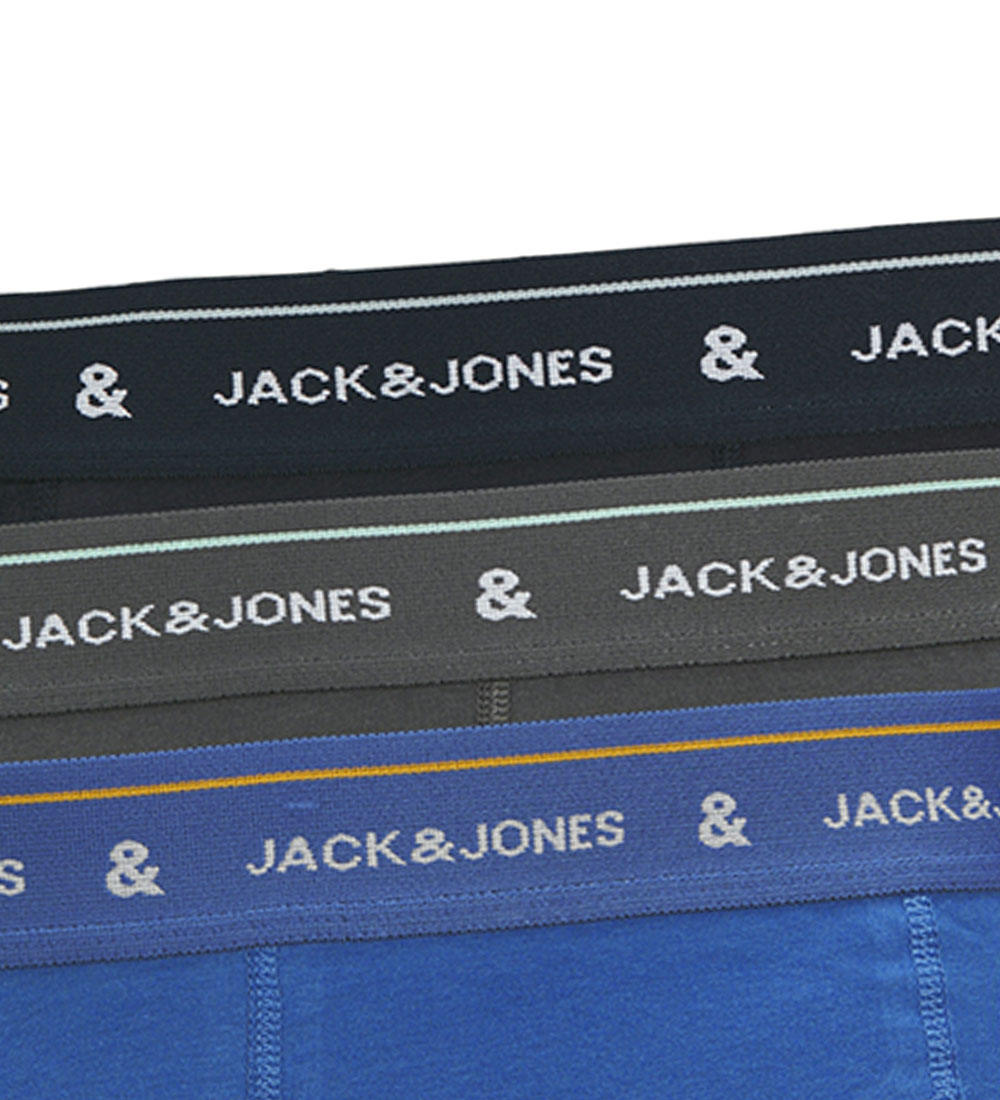 Jack & Jones Boxers - 3-Pack - JacRon - Sky Captain/Lapis b