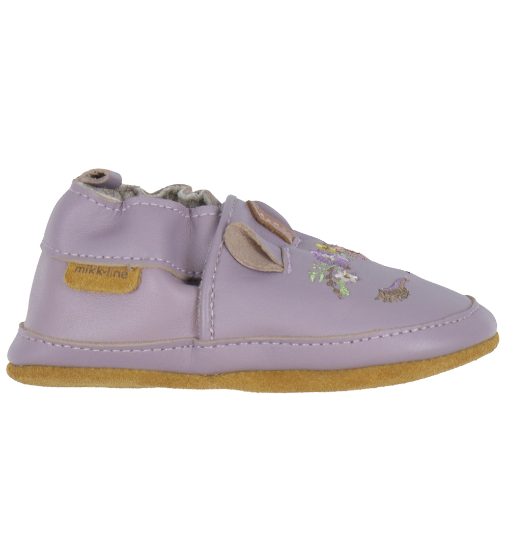 Mikk-Line Soft Sole Leather Shoes - Lavender Aura
