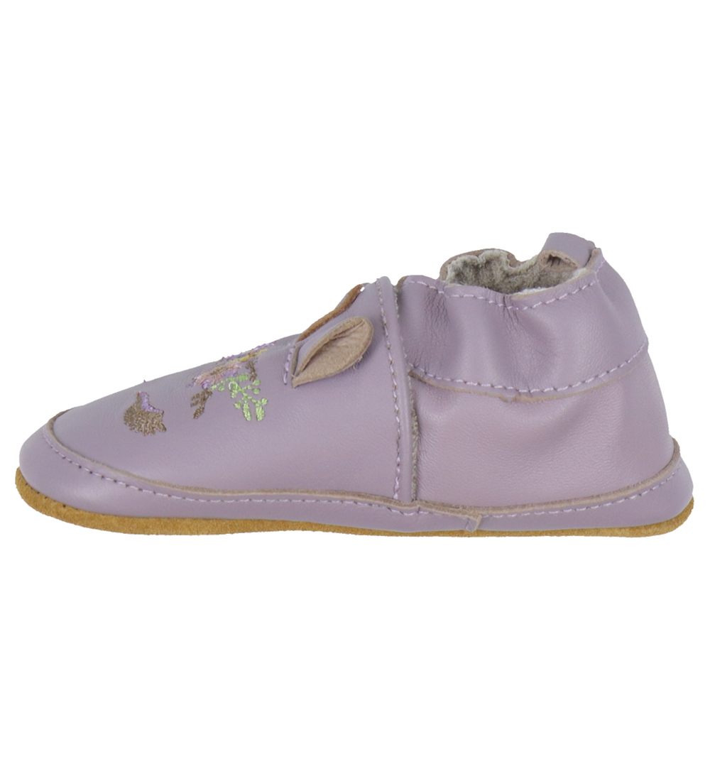 Mikk-Line Soft Sole Leather Shoes - Lavender Aura