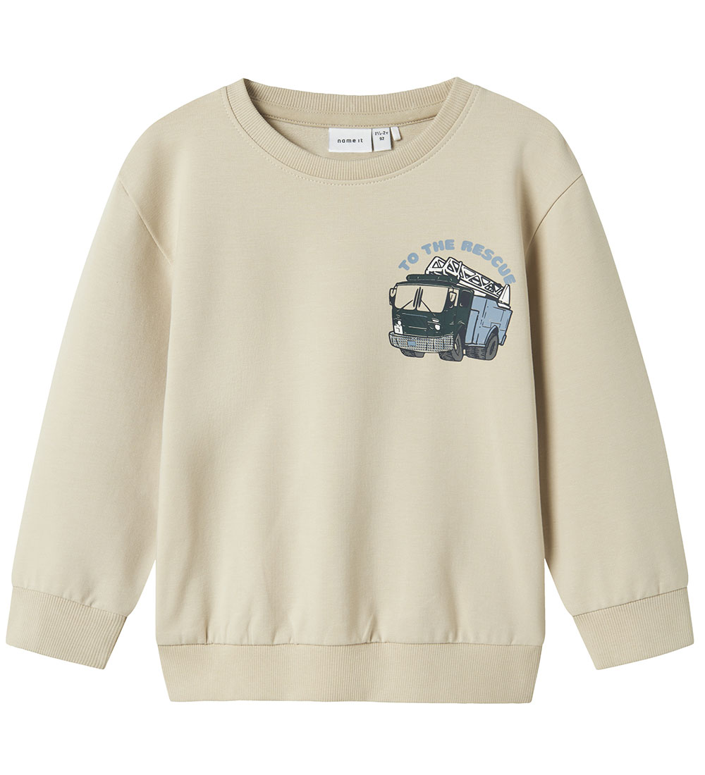 Name It Sweatshirt - NmmDennis - Peyote w. Print