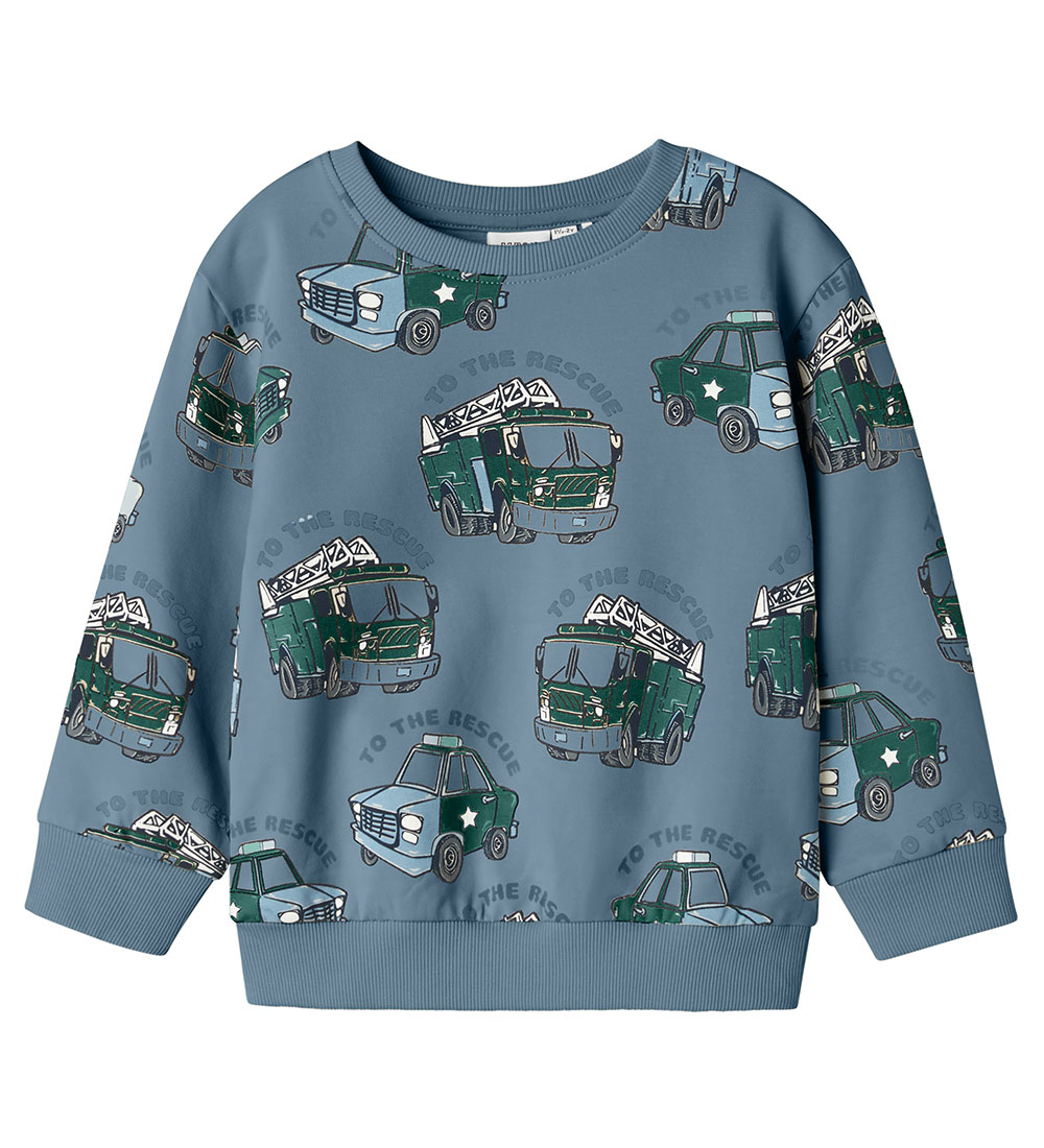 Sweat-shirt Name It - NmmDibbo - Spring Lac av. Imprimé
