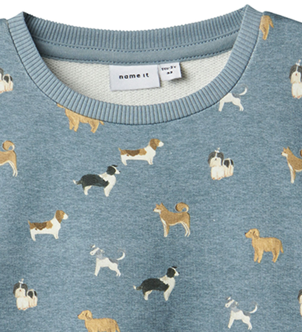 Name It Sweatshirt - NmmBlaffend - Spring Meer/Melange